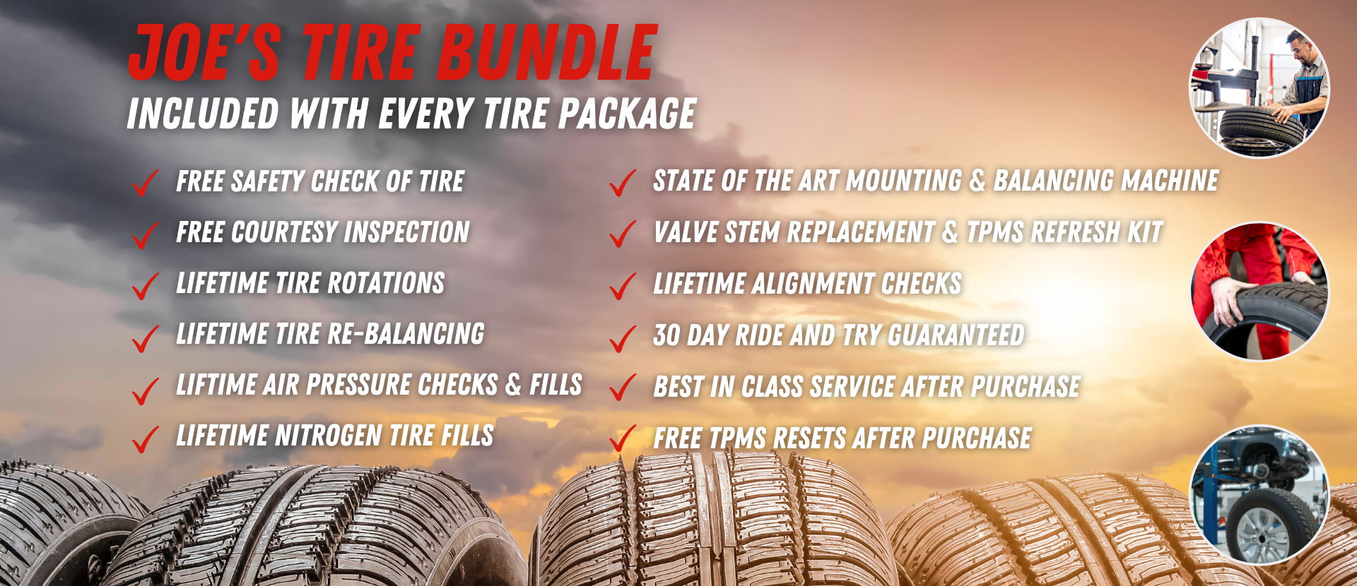 Joe's Tire Bundle